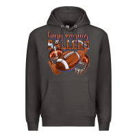 Smoke busy raising ballers football Premium Hoodie - texasbilliewilder