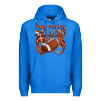 True Royal busy raising ballers football Premium Hoodie - texasbilliewilder