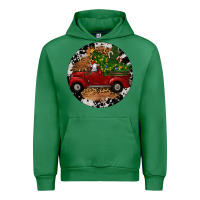 Emerald Farm Truck Christmas Urban Hoodie - RanaPortraitStore