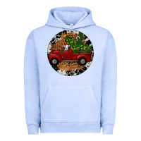 Pigment Grape Ice Farm Truck Christmas Urban Hoodie - RanaPortraitStore