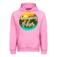 Fuchsia Pink camping vibes Urban Hoodie - texasbilliewilder