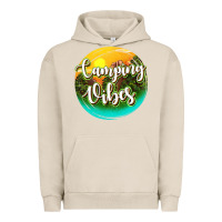Pigment French Oak camping vibes Urban Hoodie - texasbilliewilder