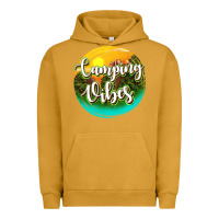 Pigment Peanut Butter camping vibes Urban Hoodie - texasbilliewilder