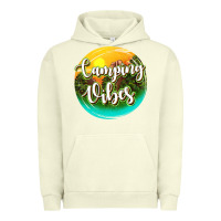 Pigment Pistachio camping vibes Urban Hoodie - texasbilliewilder