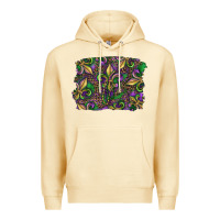 Pina Colada Mardi Gras Fleur De Lis Premium Hoodie - RanaPortraitStore