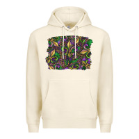 Tofu Mardi Gras Fleur De Lis Premium Hoodie - RanaPortraitStore