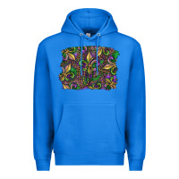 True Royal Mardi Gras Fleur De Lis Premium Hoodie - RanaPortraitStore