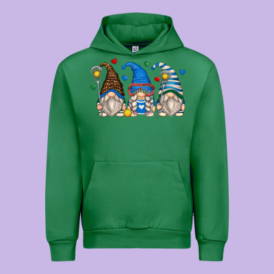 Lacrosse Gnomes Urban Hoodie Designed By Zillion Design Studio