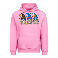 Fuchsia Pink lacrosse gnomes Urban Hoodie - Zillion Design Studio