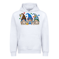 White lacrosse gnomes Urban Hoodie - Zillion Design Studio