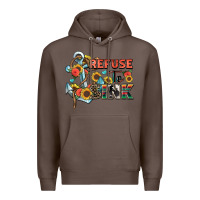Coffee refuse to sink Premium Hoodie - Zillion Design Studio