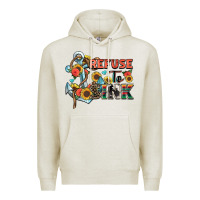 Oatmeal Heather refuse to sink Premium Hoodie - Zillion Design Studio