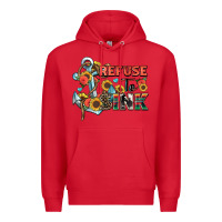 Red refuse to sink Premium Hoodie - Zillion Design Studio