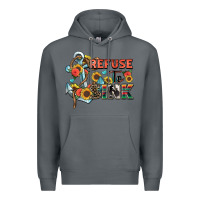 Rock refuse to sink Premium Hoodie - Zillion Design Studio