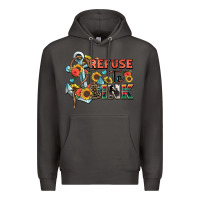 Smoke refuse to sink Premium Hoodie - Zillion Design Studio