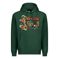 Sports Green refuse to sink Premium Hoodie - Zillion Design Studio