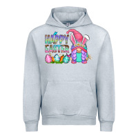 Heather Grey happy easter gnomes Urban Hoodie - Zillion Design Studio