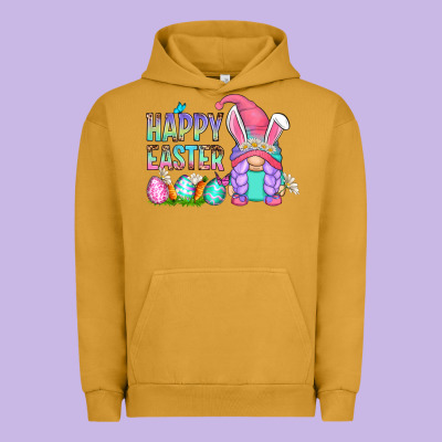 Happy Easter Gnomes Urban Hoodie Designed By Zillion Design Studio