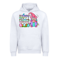 White happy easter gnomes Urban Hoodie - Zillion Design Studio