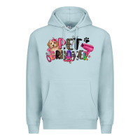 Blue Mist pet groomer Premium Hoodie - Zillion Design Studio