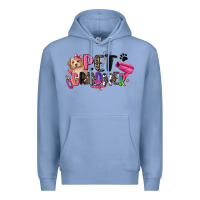 Colony Blue pet groomer Premium Hoodie - Zillion Design Studio