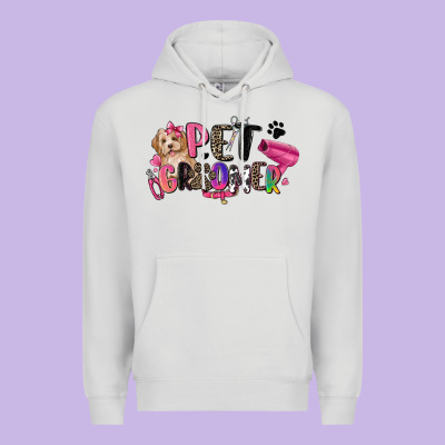 Pet Groomer Premium Hoodie Designed By Zillion Design Studio