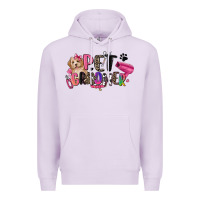 Lilac pet groomer Premium Hoodie - Zillion Design Studio