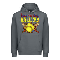 Rock busy raising ballers softball Premium Hoodie - texasbilliewilder