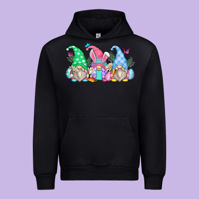 Easter Gnomes Urban Hoodie Designed By Zillion Design Studio