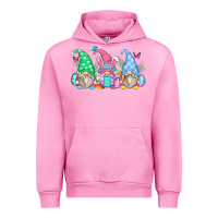 Fuchsia Pink easter gnomes Urban Hoodie - Zillion Design Studio
