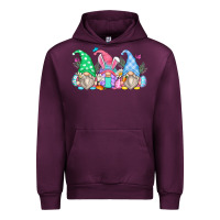 Mauve Wine easter gnomes Urban Hoodie - Zillion Design Studio