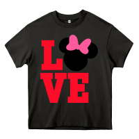 Asphalt Minnie Mouse Heavy Core Tee - CowhideDigitalArt