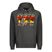 Charcoal Heather cheer life Premium Hoodie - texasbilliewilder