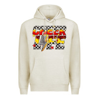 Oatmeal Heather cheer life Premium Hoodie - texasbilliewilder