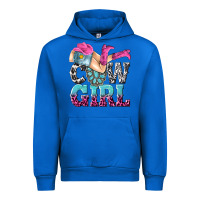 Cobalt cow girl Urban Hoodie - texasbilliewilder