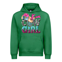 Emerald cow girl Urban Hoodie - texasbilliewilder