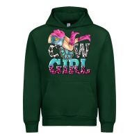 Forest Green cow girl Urban Hoodie - texasbilliewilder