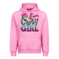 Fuchsia Pink cow girl Urban Hoodie - texasbilliewilder