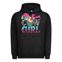 Pigment Black cow girl Urban Hoodie - texasbilliewilder