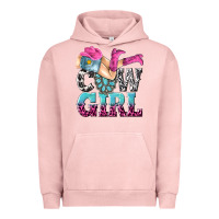 Pigment Salmon cow girl Urban Hoodie - texasbilliewilder