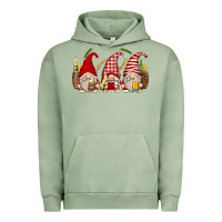 Pigment Oil Green beer gnomes Urban Hoodie - Zillion Design Studio