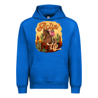 Cobalt cowgirl actin up Urban Hoodie - texasbilliewilder