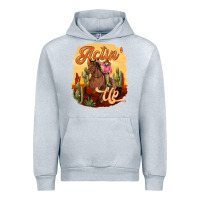Heather Grey cowgirl actin up Urban Hoodie - texasbilliewilder