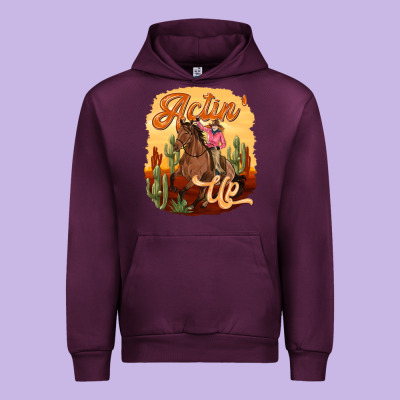 Urban Hoodie cowgirl actin up