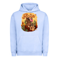 Pigment Grape Ice cowgirl actin up Urban Hoodie - texasbilliewilder