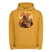 Pigment Peanut Butter cowgirl actin up Urban Hoodie - texasbilliewilder