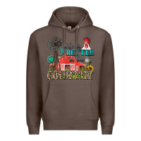 Coffee life is better in the country Premium Hoodie - Zillion Design Studio
