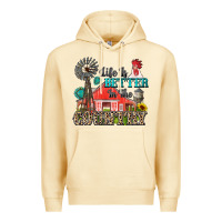 Pina Colada life is better in the country Premium Hoodie - Zillion Design Studio