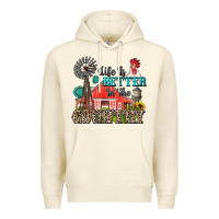 Sandshell life is better in the country Premium Hoodie - Zillion Design Studio