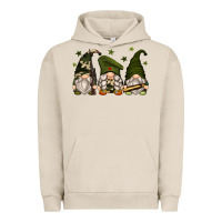 Pigment French Oak army gnomes Urban Hoodie - Zillion Design Studio